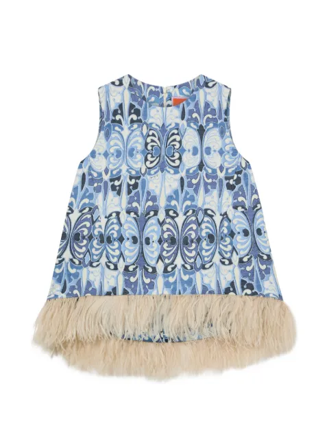 La DoubleJ La Scala top Blue TOP0013COT005COC01BU03
