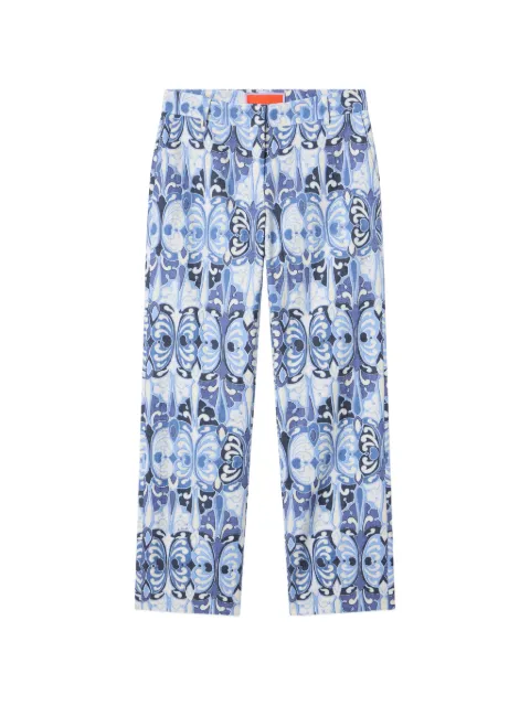 La DoubleJ 24/7 pants Blue TRO0069COT005COC01BU03