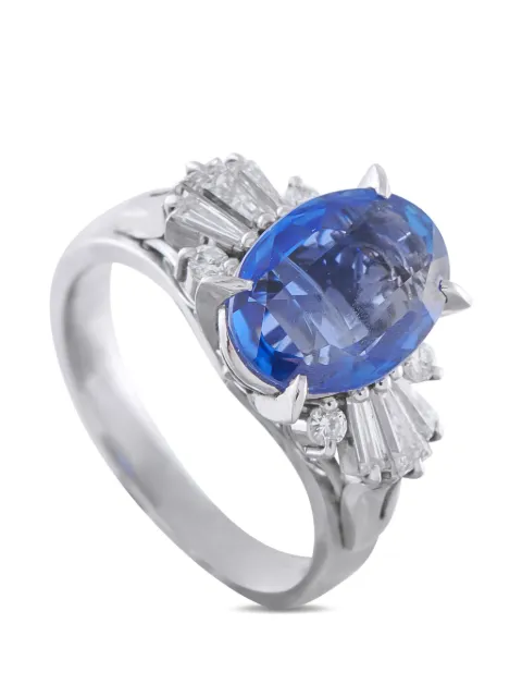 LB Exclusive sapphire and diamond ring Silver 5419