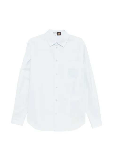 LOEWE x Paula's Ibiza anagram-embroidered shirt Blue H616Y05X94