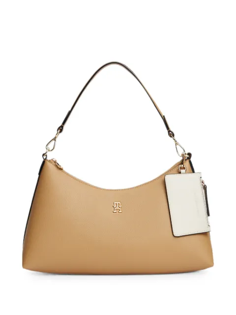 Tommy Hilfiger logo-plaque shoulder bag Neutrals AW0AW18720