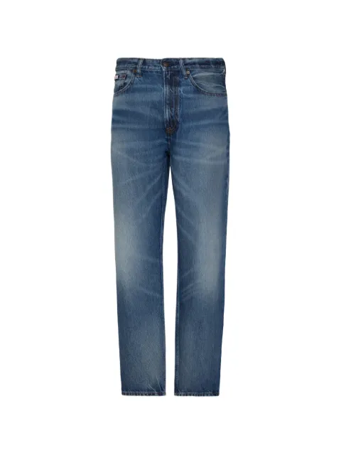 Calvin Klein faded-effect straight-leg jeans Blue LV04RG796G4EN