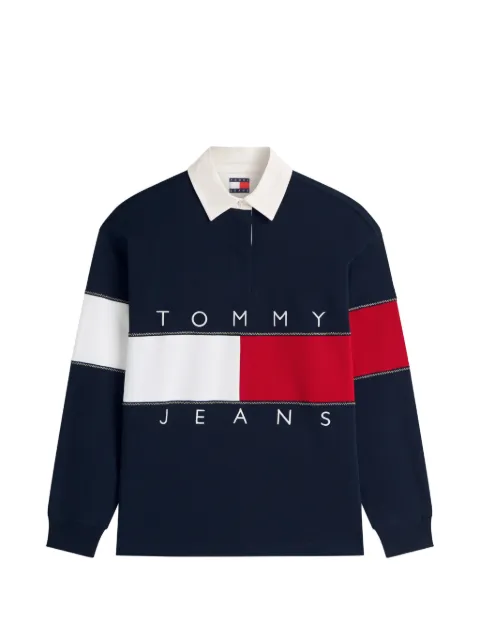 Tommy Hilfiger logo-embroidered sweatshirt Blue DW0DW22827