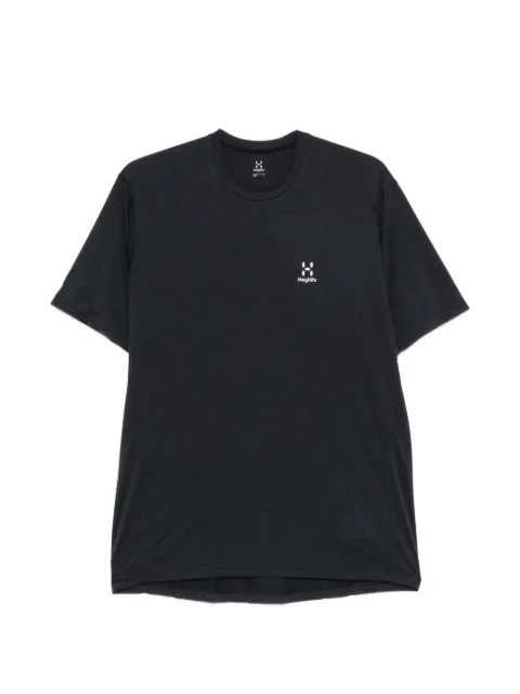 Haglöfs logo-print short-sleeve T-shirt Black 606594