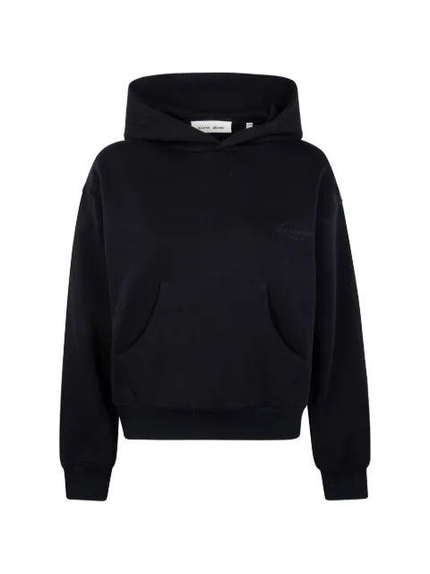 FEAR OF GOD ESSENTIALS Classic logo-patch hoodie Black 192SP265542FW