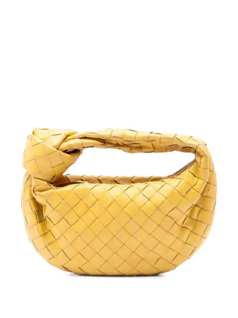 Bottega Veneta Pre-Owned 2012-2026 Mini Nappa Intrecciato Jodie hobo bag Yellow 1Y93UKJTHE76MIJE