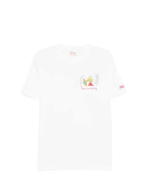 MC2 Saint Barth x Disney Portofino print-detail T-shirt White POT0001