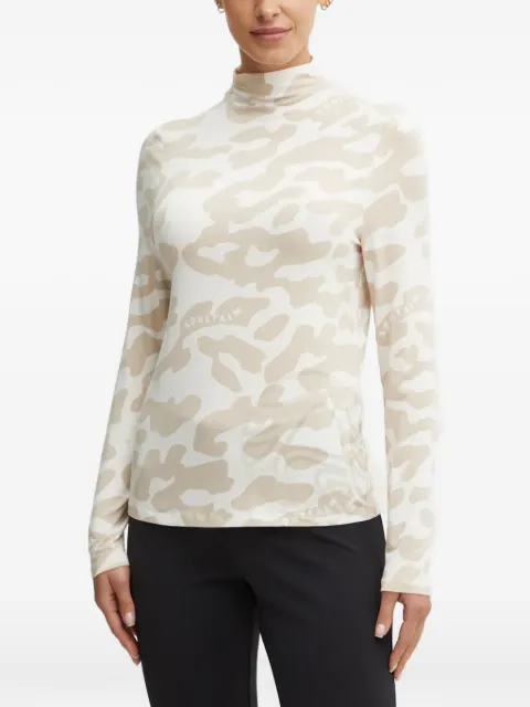 Sportalm abstract-print high-neck top White 1812536656