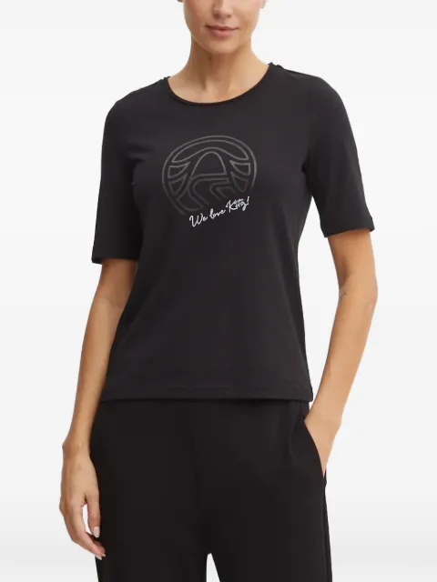 Sportalm graphic-print T-shirt Black 1812524705
