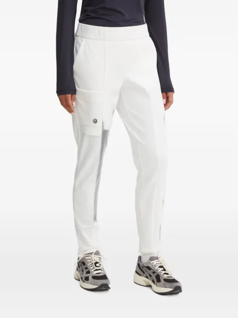 Sportalm logo-plaque pants White 1816518074