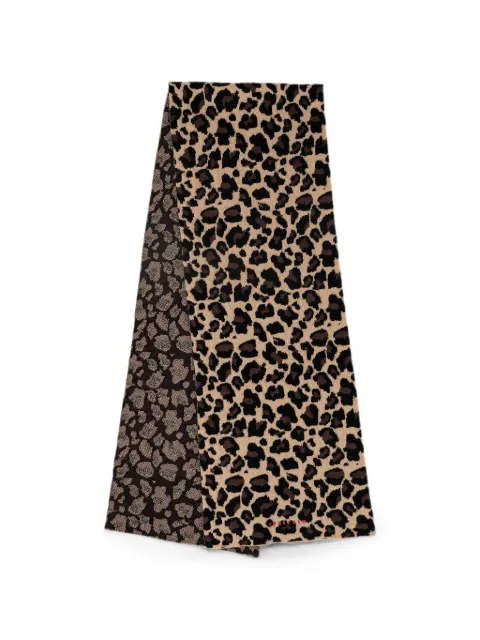 Sportalm leopard-print scarf Neutrals 950150