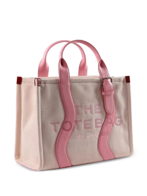 Marc Jacobs The Wavy canvas medium tote bag Pink 2S6HTT002H02956
