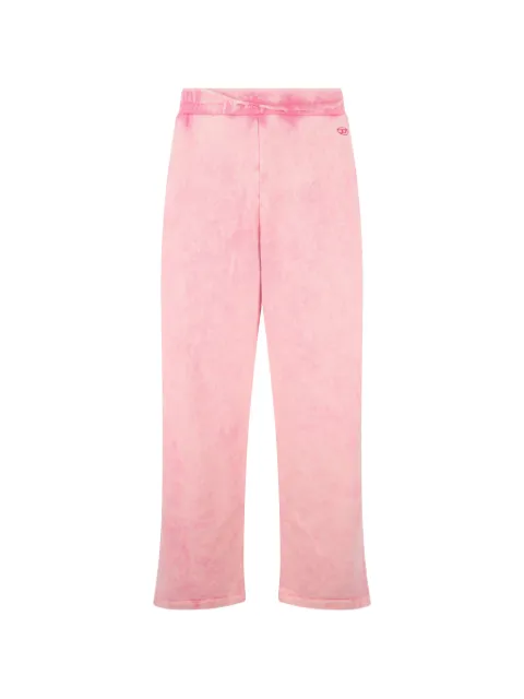 Diesel acid-wash track pants Pink P009970BVFH
