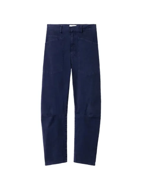 Nili Lotan Shon barrel-leg palazzo pants Blue 10193W12