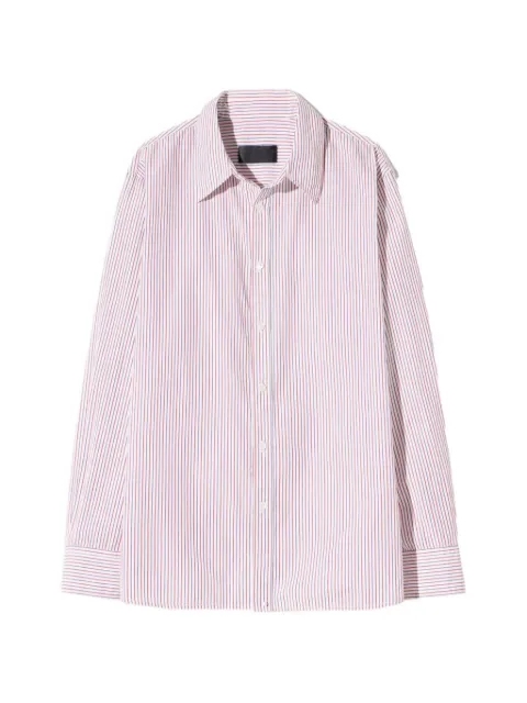 Nili Lotan Raphael striped shirt Red 12379W1970