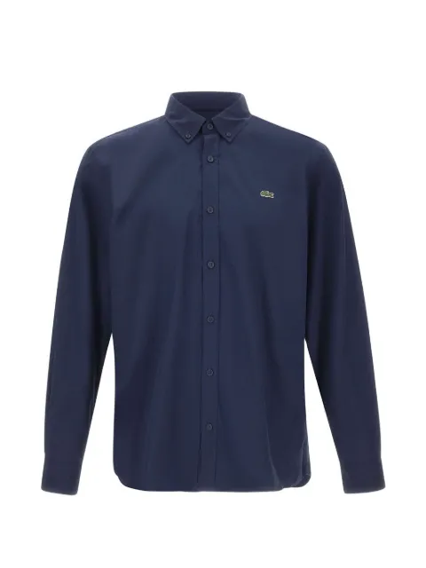 Lacoste button-down poplin shirt Blue CH2316166