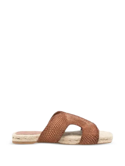 Castañer Pura woven-design espadrilles Brown 026133