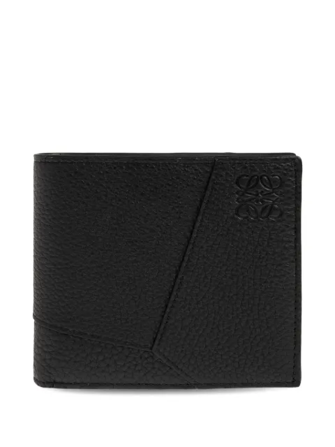 LOEWE Puzzle bi-fold wallet Black C510302X23