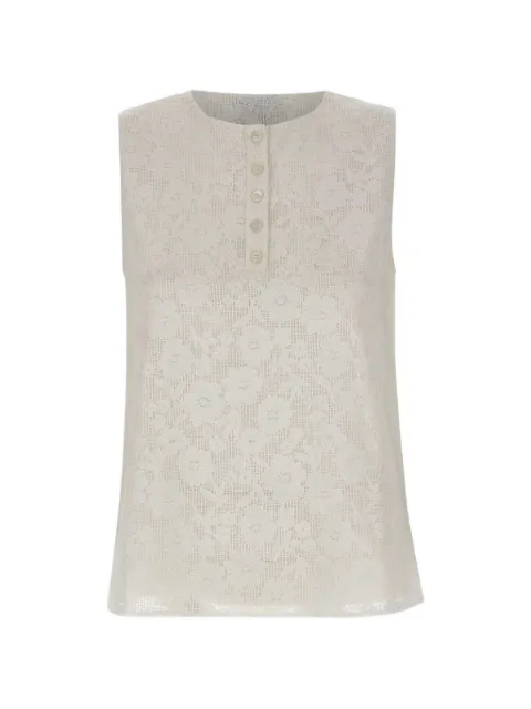 Marella Cantico floral lace top White 2613941072200001
