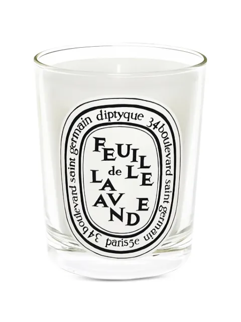 Diptyque Feuille de Lavande candle White 0DIP1BFL190GR