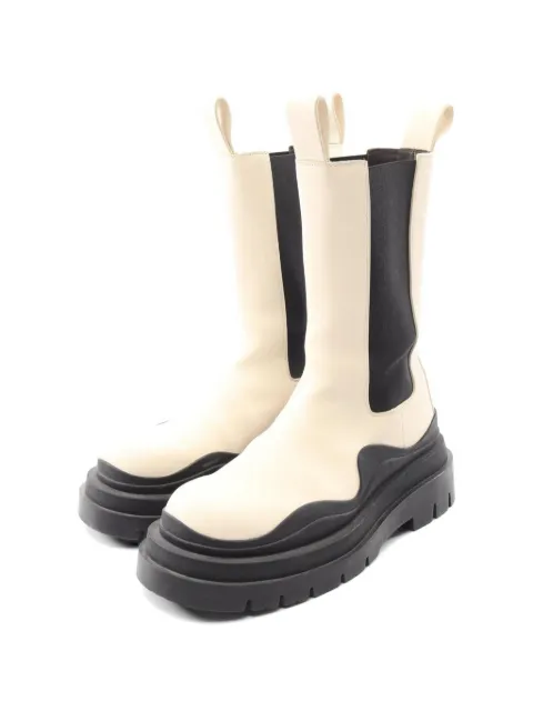 Bottega Veneta Pre-Owned 2000s Tire Chelsea boots Neutrals 1061606