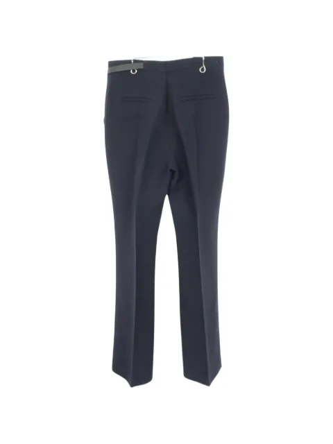 Fendi Pre-Owned belted tailored trousers Blue 1062318