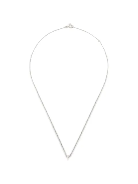 Le Gramme alphabet necklace Silver LGCARPO081R