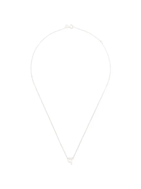 Le Gramme alphabet necklace Silver LGCARPO081Q