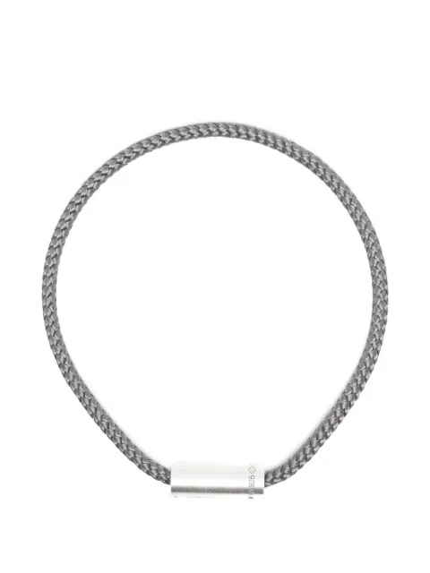 Le Gramme brushed nato cable bracelet Grey LGCARBRNGR05105