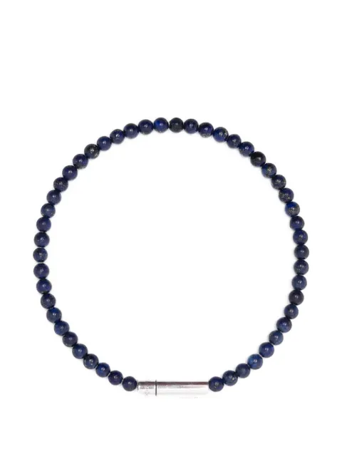 Le Gramme beaded bracelet Blue LGCARLA09111