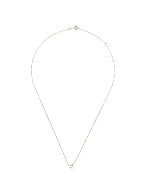 Le Gramme alphabet necklace Silver LGCARPO081S