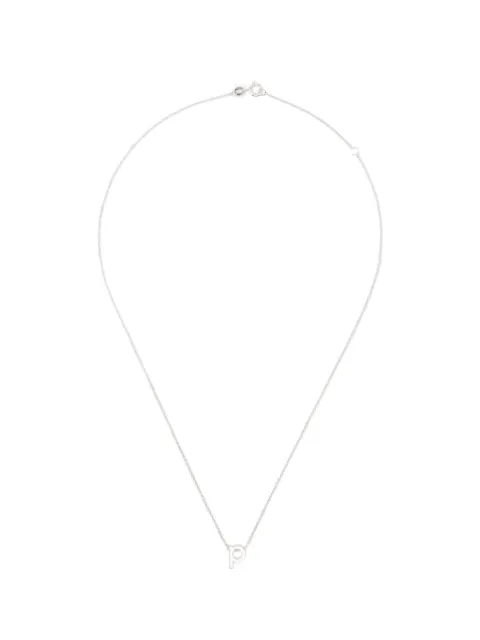 Le Gramme alphabet necklace Silver LGCARPO081P
