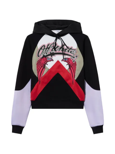 Off-White colour-block hoodie Black 29E00291TW035
