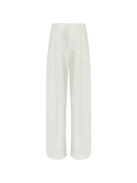 Gestuz Gzriava pleated trousers White 10911251