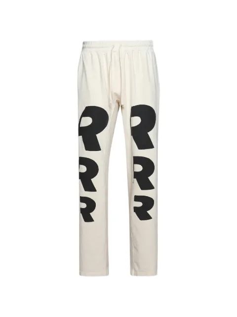 RRR123 Faster Flight track pants White FFLTPA95