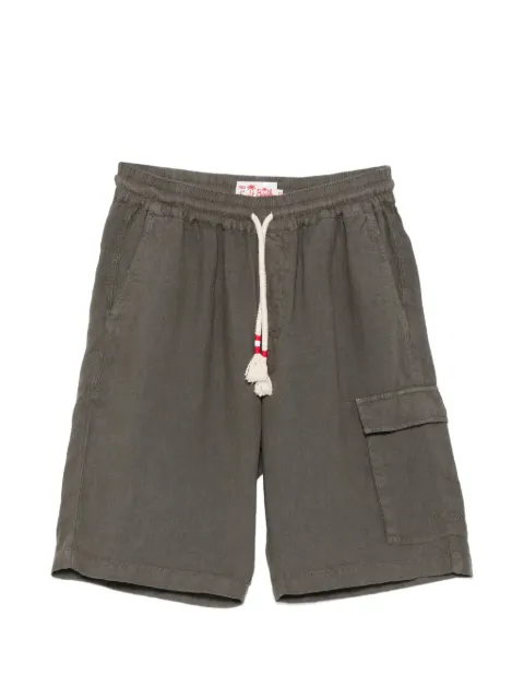 MC2 Saint Barth drawstring cargo shorts Green MRE0002