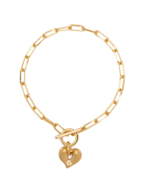 Missoma Molten Heart T-bar bracelet Gold VALGB1NS