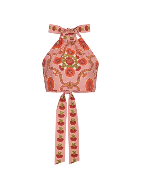 Cara Cara Dahlia floral-print top Pink 3211MODB