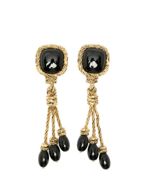 Aurelie Bidermann Miki onyx earrings Gold SS25BO25MG