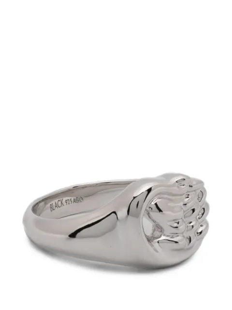 Maria Black Swan signet ring Silver 500508AG