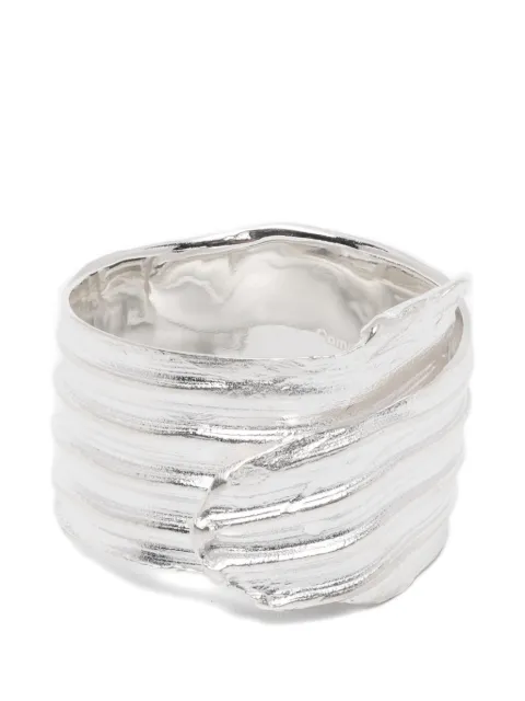 Completedworks textured wrap-design ring Silver R2259