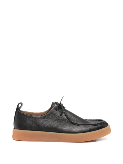 SERGIO MORETTI FIRENZE leather lace-up Derby shoes Black 396920265
