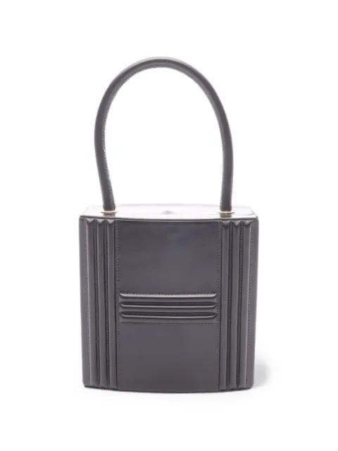 Hermès Pre-Owned Kelly calf leather mini handbag Black 1069634