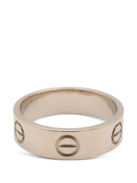 Cartier Love screw-detail ring Silver 1068511826BXX