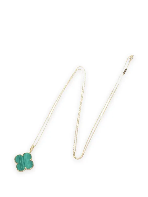 Van Cleef & Arpels Pre-Owned Magic Alhambra malachite necklace Gold 1069303JE067322