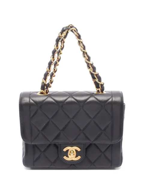 CHANEL Pre-Owned 1994-1996 Matelasse tote bag Black 10705563859391