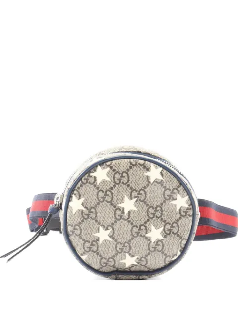 Gucci Pre-Owned GG Supreme Star belt bag Brown 1068658
