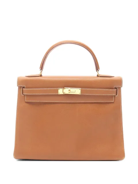 Hermès Pre-Owned 1996 32 Kelly tote bag Brown 1069614ZINCIRCLE