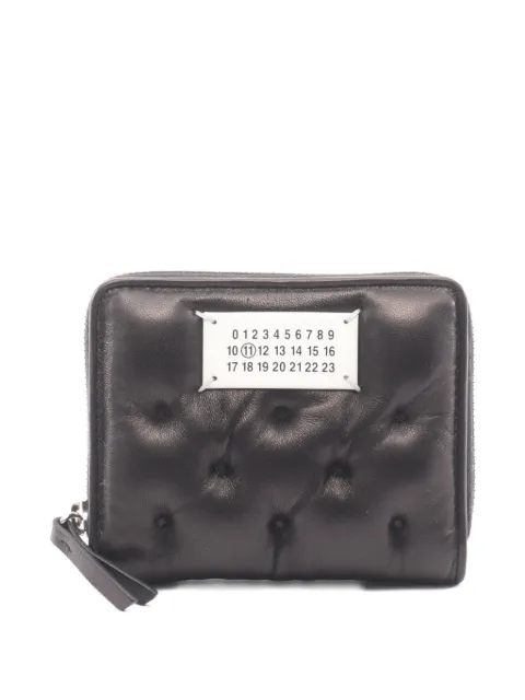 Maison Martin Margiela Pre-Owned 2020s Glam Slam embroidered wallet Black 1069226
