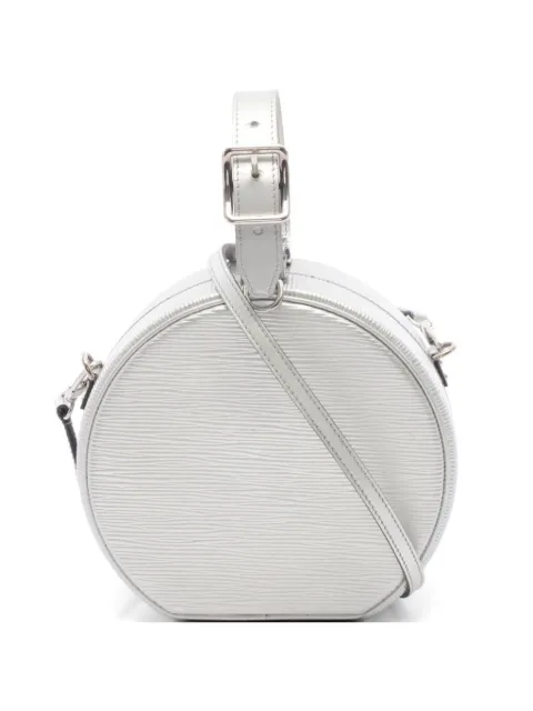 Louis Vuitton Pre-Owned 2018 Petite Boîte Chapeau Epi leather tote bag Silver 1070477PL0158